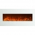 GLOW FIRE Venus Elektrokamin mit Heizung, Wandkamin mit LED | Künstliches Feuer mit zuschaltbarem Heizlüfter: 750/1500 W | Fernbedienung, 126 cm, Weiß - 3