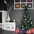 havalime Künstlicher Weihnachtsbaum, Christbaum - Ausklappbare Zweige aus PVC, Stamm aus Metall, inklusive Plastikfuß (210 cm) - 2