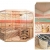 Home Deluxe - Traditionelle Sauna - Skyline XL BIG Kunststeinwand - Holz: Hemlocktanne - Maße: 200 x 200 x 210 cm | Dampfsauna Aufgusssauna Finnische Sauna - 2