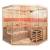 Home Deluxe - Traditionelle Sauna - Skyline XL BIG Kunststeinwand - Holz: Hemlocktanne - Maße: 200 x 200 x 210 cm | Dampfsauna Aufgusssauna Finnische Sauna - 1