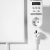 Infrarot Heizung Watt 300 Watt- Deutscher Hersteller - Elektroheizung für Steckdose - 5 Jahre Herstellergarantie- Elektroheizung mit Überhitzungsschutz - Unsere Geräte sind geprüft auf Sicherheit durch Tüv - Sonnenheizung - 3