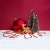 KATELUO 9Stück Mini Grün Tannenbaum,Künstlicher Weihnachtsbaum Miniatur,Mini Weihnachtsbaum Künstlicher,Weihnachtsbaum Schnee Klein mit Holzsockel,für Weihnachtsdeko/Tischdeko/DIY/Schaufenster,3Größen - 2