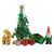 Lundby 60-604700 - Weihnachtsdeko Christbaum mit LED-Licht Puppenhaus - 7-teilig - Puppenhauszubehör - Weihnachtsbaum - Weihnachtsmann - Zubehör - ab 4 Jahre - 11 cm Puppen - Minipuppen 1:18 - 4