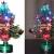 PEARL Mini Weihnachtsbaum: LED-Weihnachtsbaum mit Glasfaser-Farbwechsler (LED Weihnachtsbaum klein) - 1