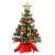 VALICLUD Künstlicher Mini-Weihnachtsbaum mit Ornamenten und LEDs, 53 cm - 1