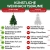 Weihnachtsbaum künstlich 120 cm – Dichte Zweige, einfacher Aufbau, Made in EU - Authentischer Christbaum mit Metallständer – Edle Nordmanntanne - Exklusiver Künstlicher Tannenbaum von Pure Living - 2
