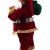Weihnachtsmann Figur hochwertig mit Geschenken 60cm weinrot Samt-Optik Deko Nikolaus Santa Claus Dekofigur Weihnachtsdeko detailreich - 3