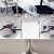 100% Mosel Tischläufer Metallic, in Silber (30 cm x 10 m), Tischband aus Polyester Vliesstoff, edle Tischdeko für Weihnachten & Hochzeiten, festliche Dekoration zu besonderen Anlässen - 4