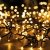 11m LED Lichterkette außen Weihnachten Extra Warmweiß Cluster Lichterkette Weihnachtsbaum Büschellichterkette innen Strombetrieben Tannenbaum Christbaum Weihnachtslichterkette außen - 1