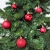 50 Christbaumkugeln 4cm und 6cm PVC Box ( rot ) // Weihnachtskugeln Baumkugeln Baumschmuck Weihnachtsdeko Kugeln - 3