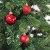 50 Christbaumkugeln 4cm und 6cm PVC Box ( rot ) // Weihnachtskugeln Baumkugeln Baumschmuck Weihnachtsdeko Kugeln - 4