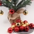 Baumkugeln 24 Stück Christbaumkugeln Weihnachtskugeln 3/4/6/8cm, Morbuy Kunststoff Weihnachtsbaumkugeln Plastik Bruchsicher, Weihnachtsbaumschmuck Weihnachtsdeko (3cm,Rose rot) - 2