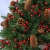 BB Sport Luxus Christbaum 120 cm Dunkelgrün künstlicher Weihnachtsbaum PE/PVC Spritzguss Mix Tannenbaum Standfuß - 4