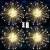 Feuerwerk Lichterketten, 4 Stücke Starburst Lichter Feuerwerk LED Licht Kupferdraht Feuerwerk Lichter Weihnachten Feuerwerk Zeichenfolge 8 Modi wasserdicht mit Fernbedienung - 1