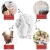 GipsME 3D Handabdruck Set für Paare - Alginat Gipsabdruckset - Partner und Pärchen Geschenke für Erwachsene als Muttertag, Hochzeitstag, Jahrestag-Geschenk für Sie und Ihn - 3