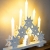 HEITMANN DECO LED-Lichterbogen aus Holz - Stimmungsleuchter - Schwibbogen - beleuchtete Weihnachtsdeko - weiß - für innen - 4