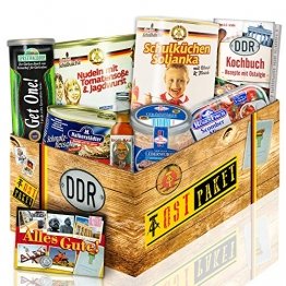 Herzhafte DDR Geschenkbox für Männer - DDR Waren - Geschenkbox aus dem Osten - 1