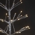 HILIGHT LED Weihnachtsbaum mit 392 warmweißen LEDs und Schneedeko 220 cm braun für Außenbereich geeignet Christbaum Tannenbaum Zweige und Äste Biegsam inkl. Metallständer - 2