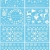 HIQE-FL Fensterbilder Weihnachten Selbstklebend, Schneeflocken Fensterdeko, Fensterbild Weihnachten, Weihnachts Fensterbilder, für Türen Schaufenster Vitrinen Glasfronten - 2