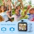 Kinder Kamera, 2.0”Display 1080P HD GREPRO Digitalkamera für 4 5 6 8 7 9 10 Jahre alt mädchen und Jungen, Anti-Drop Fotoapparat Kinder für Geburtstagsspielzeug Geschenke mit Weiche Silikonhülle Blau - 2