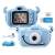 Kinder Kamera, 2.0”Display 1080P HD GREPRO Digitalkamera für 4 5 6 8 7 9 10 Jahre alt mädchen und Jungen, Anti-Drop Fotoapparat Kinder für Geburtstagsspielzeug Geschenke mit Weiche Silikonhülle Blau - 1