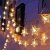 Lichterkette LED Sterne 3M 2Modi 20LEDs Batteriebetrieben innen&außen Dekoration Lichter für Fenster Tür Schlafzimmer Party Hochzeit Garten Festival Romantisch Warmweiß - 1