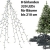 Lunartec Lichterkette Christbaum: Weihnachtsbaum-Überwurf-Lichterkette mit 8 Girlanden & 320 LEDs, IP44 (Weihnachtsbaumbeleuchtung) - 2