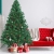 OUSFOT Weihnachtsbaum Künstlich 182cm (Ø ca. 110 cm) 800 Äste schwer entflammbarer Tannenbaum mit Schnellaufbau Klappsysem Material PVC inkl. Metallständer - 3