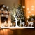 Sinwind Weihnachten Fenstersticker, Fensteraufkleber PVC Fensterbilder Weihnachten Fensterdeko selbstklebend Fensterfolie Weihnachtsdekoration (110cmX38cm) (Weihnachten 8) - 2