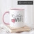 Tasse mit Spruch für die Weltbeste Tante - Kaffeetasse/Familie/Geschenk-Idee/Mug/Cup/Innen & Henkel Rosa - 4