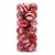 Venkaite Weihnachtskugeln Ornamente, Weihnachtsbaum Bälle Dekorationen für Weihnachten Hochzeitsfest Dekoration (24 / Pack, gemalte Kugel, 2,36 Zoll 60mm), Rot - 1