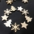 ZesNice Streudeko Weihnachten, 200 Stücke Holzsterne Blank Holz Scheiben Mini Verschönerungen für Handwerk Making DIY - 3