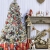 83 Stück Christbaumkugeln Set Weihnachtskugeln aus Kunststoff Baumschmuck Weihnachtsbaum Deko & Christbaumschmuck in unterschiedlichen Größen und Designs Golden und Rot - 3