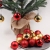 BESPORTBLE 24er Pack Weihnachtskugeln Ornamente Dekoration für Baumhaus Indoor Outdoor Hängekugeln 6cm Rot - 3