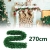 CHEYLIZI Weihnachtsgirlande Grün Künstliche Tannengirlande 2,7m Girlande Weihnachten Tanne Weihnachtsdeko für Aussen und Innen Deko für Weihnachten, Treppengeländer - 2