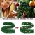 CHEYLIZI Weihnachtsgirlande Grün Künstliche Tannengirlande 2,7m Girlande Weihnachten Tanne Weihnachtsdeko für Aussen und Innen Deko für Weihnachten, Treppengeländer - 4