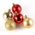HEITMANN DECO 30er Set Christbaumkugeln Sortiment- Weihnachtsschmuck rot Gold zum Aufhängen - Kunststoffkugel Sortiment - 4