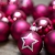 KREBS & SOHN Set Weihnachtskugeln aus Glas 5,7 cm - Christbaumschmuck Christbaumkugeln Weihnachtsdeko - 20-teilig, Pink, Sterne - 2