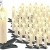 Lunartec Lichterkette Weihnachten: 2er-Set LED-Weihnachtsbaum-Lichterketten, je 20 LED-Kerzen, IP44 (Christbaum-Kerzen) - 2