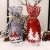 Zxqiang Weihnachtsschmuck,Champagner-weinflaschen-Set,weinflaschen-Tasche Mit Weihnachtsdruck,tischdekoration,Restaurant-esstisch,kreative Geschenke(Farbe:Rot, Grau),20pcs - 1