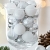 HEITMANN DECO 49er Set Christbaumkugeln 4 cm - Weihnachtsschmuck Weiß Silber Glänzend zum Aufhängen - Kunststoffkugeln Weihnachtsbaum - 2