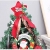 JYHZ Weihnachtsdekorationen, künstliche Weihnachtsbaumdekorationen, Fichte angelenkter Weihnachtsbaum mit Metallhalterungen, geeignet for den Innenhof (Farbe: rot, Größe: 6 Fuß (180 cm)) - 4
