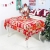 QUQU Weihnachtstapete Weihnachtskarikatur Waschbare Polyester Tischdecken 150 * 180cm Weihnachtstischwäsche (Color : C Grey Love, Size : 150 * 180cm) - 2