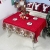 QUQU Weihnachtstapete Weihnachtskarikatur Waschbare Polyester Tischdecken 150 * 180cm Weihnachtstischwäsche (Color : C Grey Love, Size : 150 * 180cm) - 4