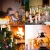 Gotoll 30er LED Weihnachtskerzen,Warmweiß Christbaumkerzen Kabellos Kerzen mit Fernbedienung Timer Kerzenlichter IP44 für Weihnachtsbaum Weihnachtsdeko Hochzeit Partys - Weiß - 2