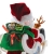 Singender Weihnachtsmann mit Rentier Schlitten Jingle Bells Musik Weichnachtsdeko Weihnachten Figur Weihnachtsfigur Rentierschlitten - 3