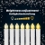 SunJas 10/20/30/40 Weihnachten LED Kerzen Lichterkette Kerzen Weihnachtskerzen Weihnachtsbaum Kerzen mit Fernbedienung Kabellos Timer (30er) - 4