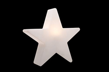 8 seasons design | Dekorationsleuchte Stern Shining Star (E27, Ø 80 cm, witterungsbeständig, IP44, dekorative Lampe für Garten, Haus und Wohnung) weiß - 3