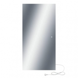 Bringer Infrarotheizung Spiegel - Spiegelheizung mit LED-Beleuchtung, dimmbar - mit Touch-Sensor, Überhitzungsschutz, CarbonCrystal Heizelement - neuste Technologie - 1