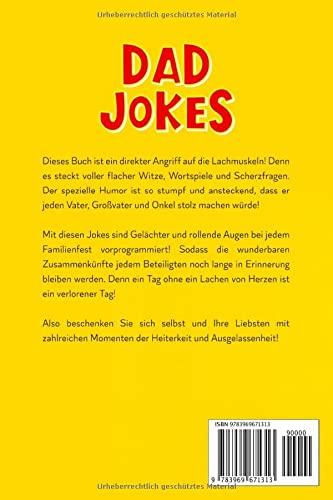 Dad Jokes: Das geniale Witzebuch - Die besten Flachwitze, Scherzfragen und Wortspiele - 2